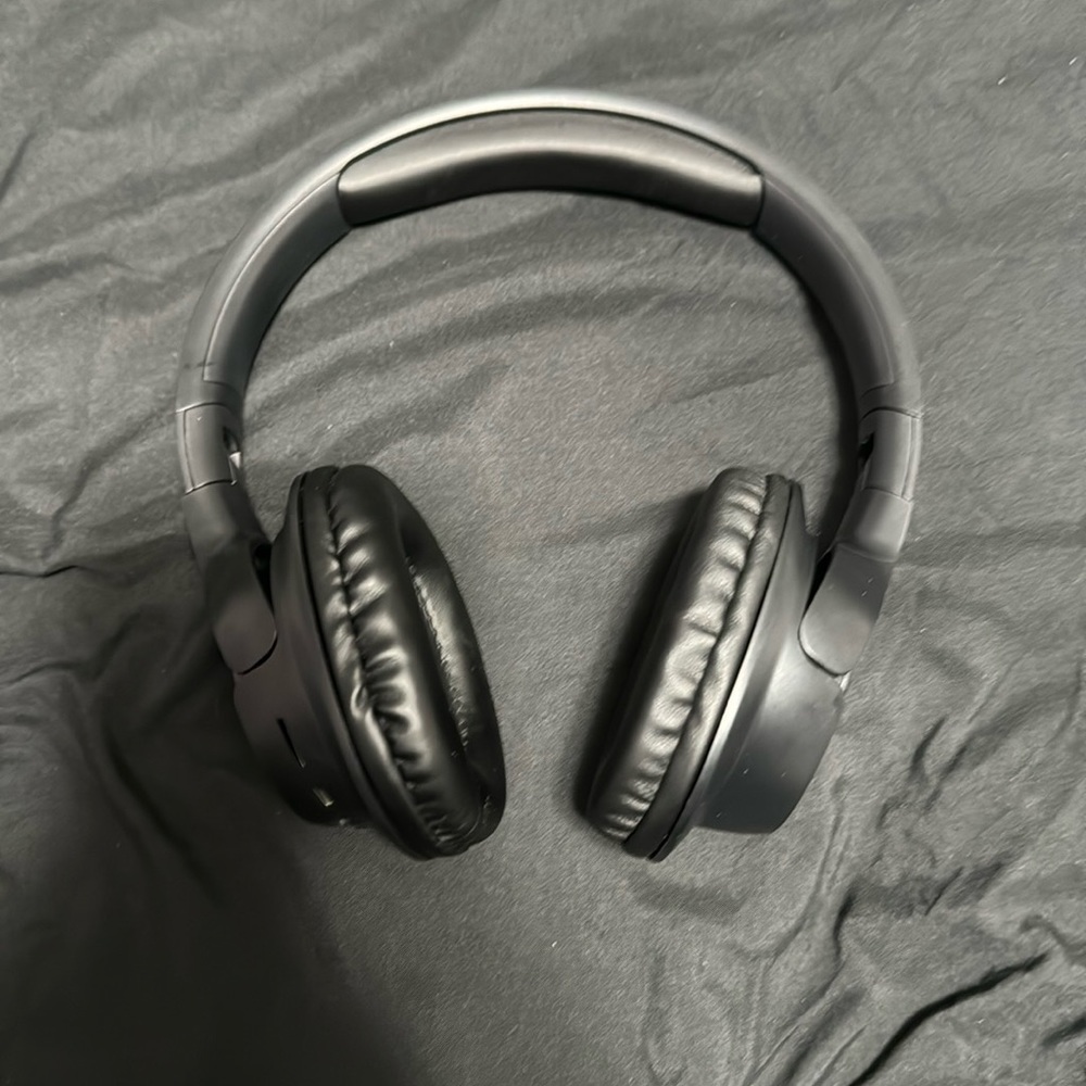 Black headphones